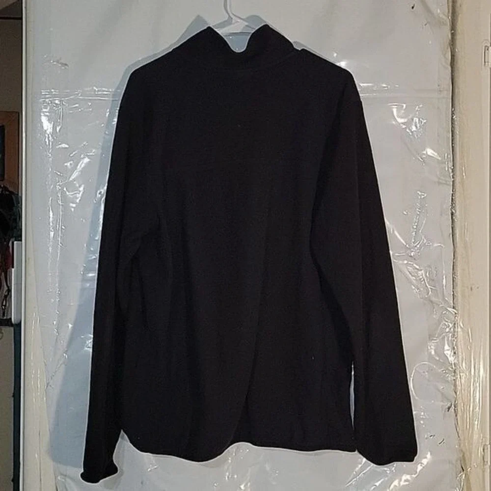 The North Face Fleece Pullover Quarter Zip Soft Black XL‎